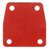 Membrane de Pompe à Essence pour Solex Rouge