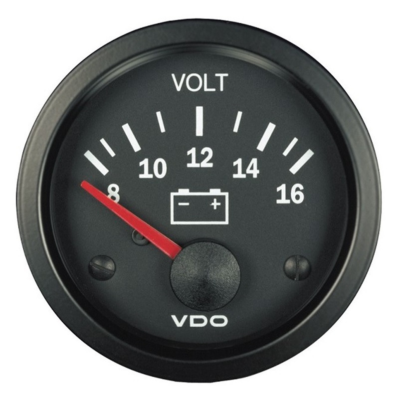 Manomètre Voltmètre VDO 12 Volts