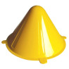 Balise de Piste Tronconique Jaune avec Ergot