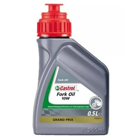 Huile de Fourche Castrol Fork Oil 10W - Bidon de 500 ml
