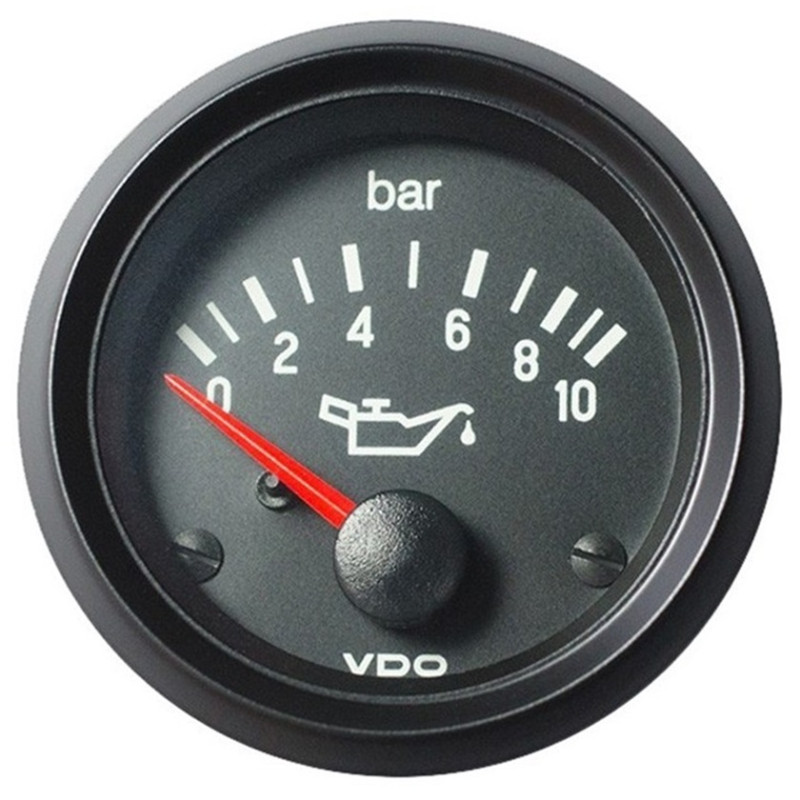 Manomètre VDO Pression Huile 10 Bars - 12 Volts