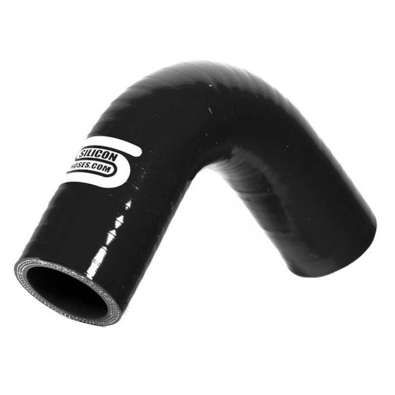 Durite Silicone Coudée 90° Noir - Silicon Hoses