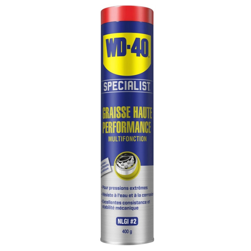 Graisse Haute Performance Multifonction WD-40 - Cartouche 400 g