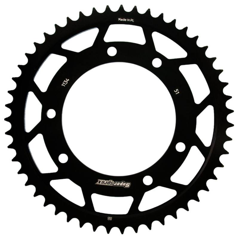 Couronne Acier Supersprox 51 Dents Pas 428 pour Derbi Senda 125 Terra et Mulhacen 125