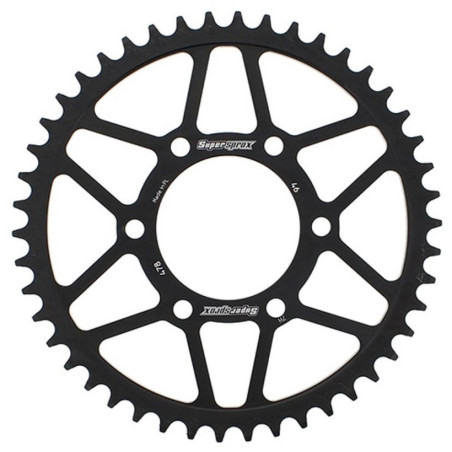 Couronne Acier Supersprox 46 Dents Pas 520 pour Kawasaki 650 ER-6N - Versys - Ninja - Vulcan / CF Moto 650