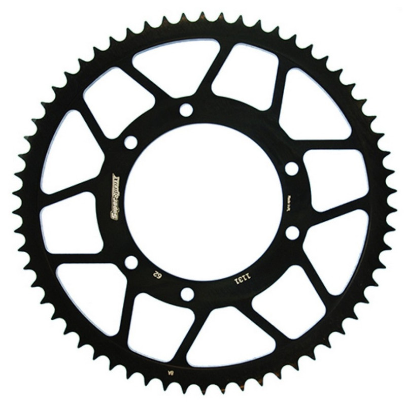 Couronne Acier Supersprox 62 Dents Pas 420 pour Yamaha DT 50 R / Rieju MRT 50