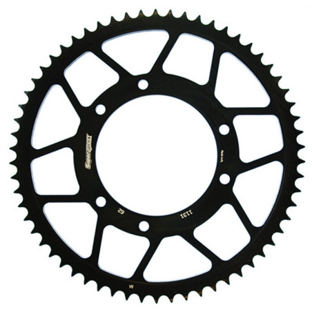 Couronne Acier Supersprox 62 Dents Pas 420 pour Yamaha DT 50 R / Rieju MRT 50
