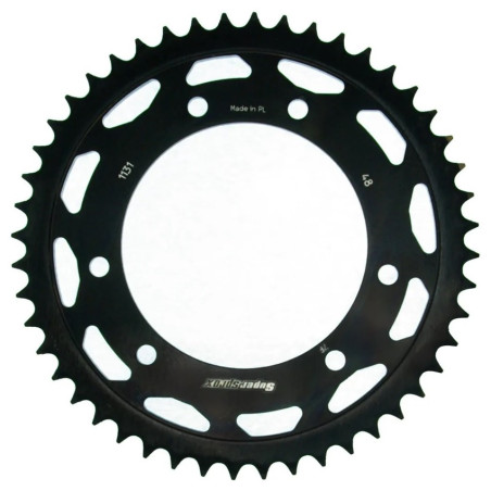 Couronne Acier Supersprox 48 Dents Pas 420 pour Malaguti XTM 50 / MBK X-Limit 50 / Rieju MRX 50 - SMX 50 / Yamaha DT 50