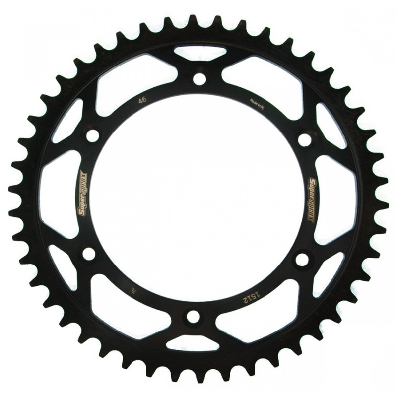 Couronne Acier Supersprox 46 Dents Pas 520 pour Husqvarna SM 125 / HM CRM 125 Derapage