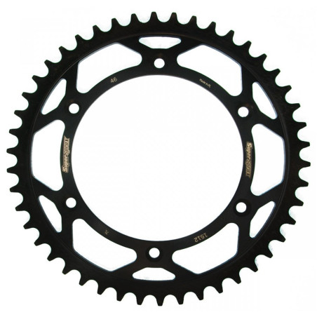 Couronne Acier Supersprox 46 Dents Pas 520 pour Husqvarna SM 125 / HM CRM 125 Derapage