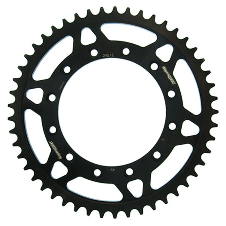 Couronne Acier Supersprox 49 Dents Pas 520 pour Yamaha WR 125 - YZ 125 - YZ 250 F - YZ 450 F / Fantic XXF 450