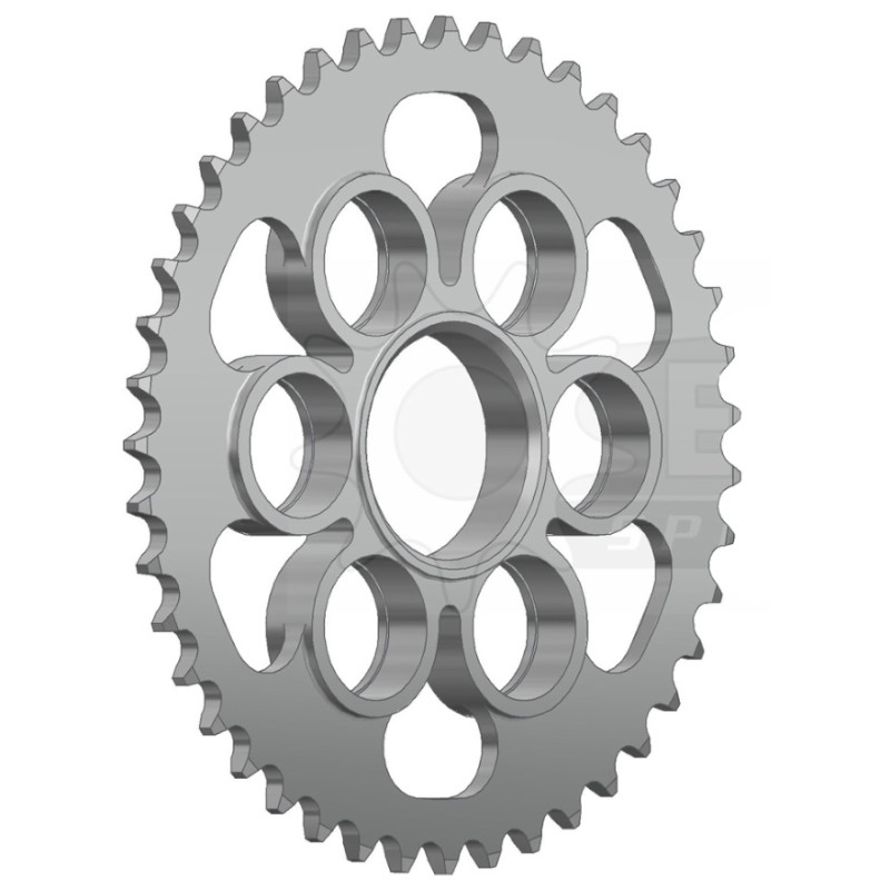 Couronne Acier Supersprox 43 Dents Pas 520 pour Ducati 939 - 950 SuperSport / 955 Panigale
