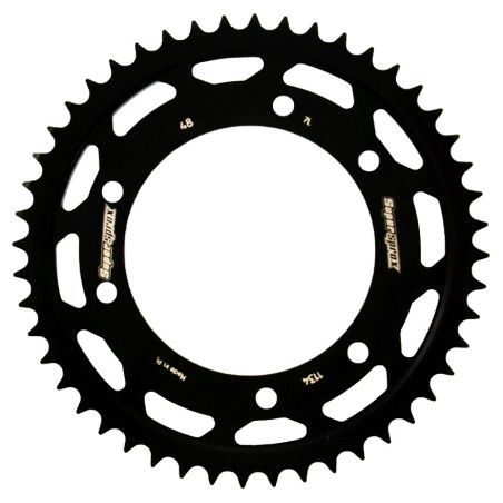 Couronne Acier Supersprox 48 Dents Pas 428 pour Malaguti X3M 125 / Peugeot XPS CT 125 / Rieju Tango 125