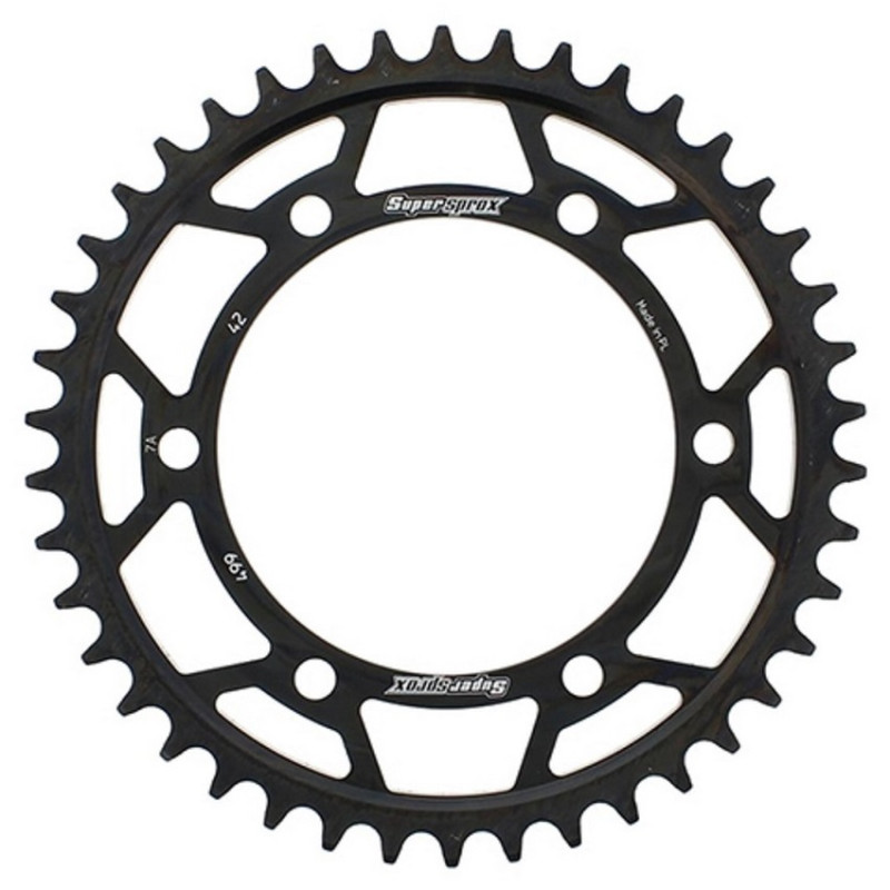 Couronne Acier Supersprox 42 Dents Pas 530 pour Kawasaki VN 800
