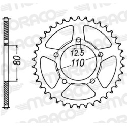 Couronne Acier Supersprox 35 Dents Pas 630 pour Honda CBX 1000