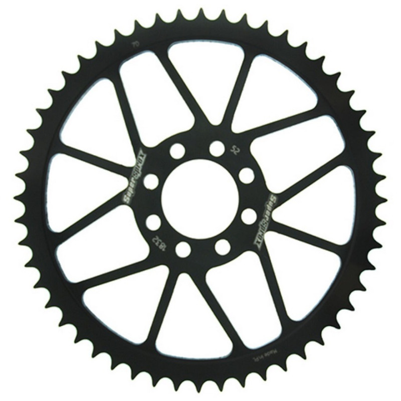 Couronne Acier Supersprox 52 Dents Pas 420 pour MBK X-Limit 50 / Yamaha DT 50 R