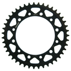 Couronne Acier Supersprox 43 Dents Pas 520 pour Honda FX 650 Vigor / SLR 650