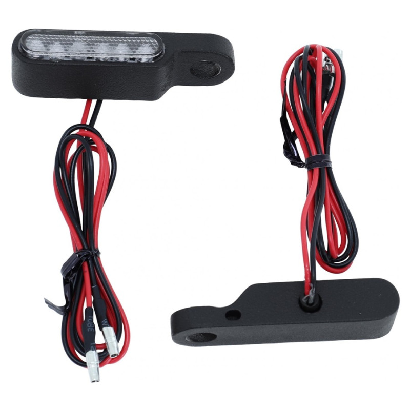 Clignotant LED pour Moto Avoc Matsumoto Transparent / Noir Homologué CE