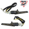 Clignotant LED pour Moto Avoc Mini Kobe Fumé / Noir Homologué CE