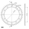 Couronne Acier Supersprox 43 Dents Pas 530 pour Honda VFR 750 F - 800 Fi