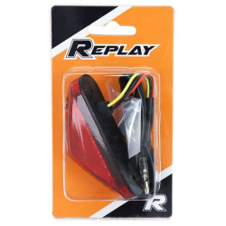 Feu Arrière Universel 6 LED Triangle Rouge - Replay