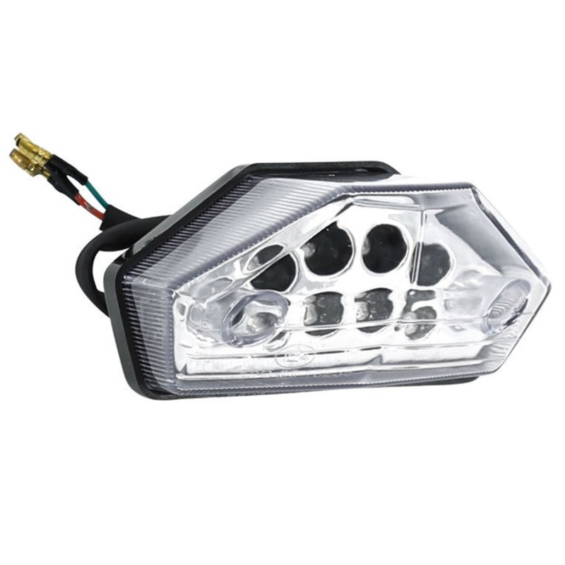 Feu Arrière Transparent 8 LED Rieju 50 MRT