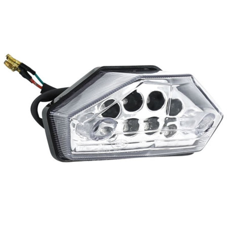Feu Arrière Transparent 8 LED Rieju 50 MRT