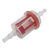 Filtre à Essence en Plastique Transparent pour Durite Diamètre Ø 6 ou 8 mm