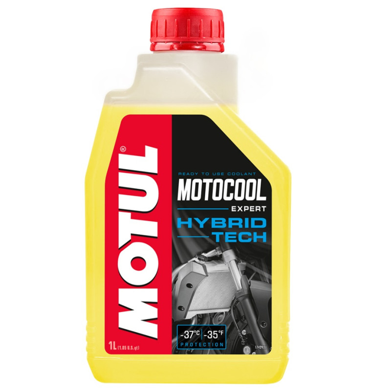 Liquide de Refroidissement Motul Motocool Expert -37°C - Bidon de 1 Litre