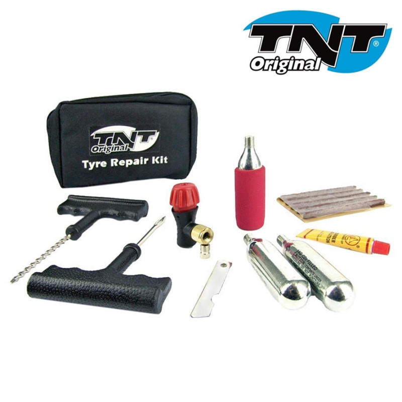 Kit Réparation Anti-Crevaison Pneu Tubeless