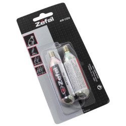 Lot de 2 Cartouches CO2 Zéfal 16g Fileté