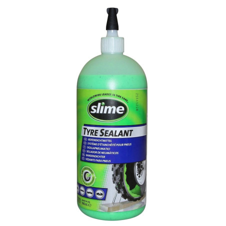 Liquide Anti-Crevaison Préventif pour Pneu Tubeless Slime - 946 ml