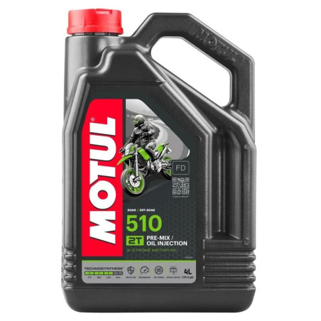 Huile Moteur 2T Motul 510 - Bidon de 4 Litres