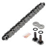 Chaîne Renforcée DID 420V Noir/Noir 112 Maillons - Attache à Riveter ZJ