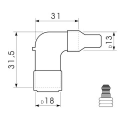 Capuchon Antiparasite NGK LB10EH