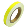 Liseret Autocollant pour Jante 7 mm Jaune Fluo avec Applicateur - Replay
