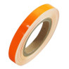 Liseret Autocollant pour Jante 7 mm Orange Fluo avec Applicateur - Replay