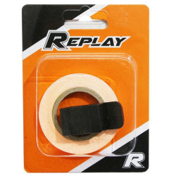 Liseret Autocollant pour Jante 7 mm Orange Fluo avec Applicateur - Replay