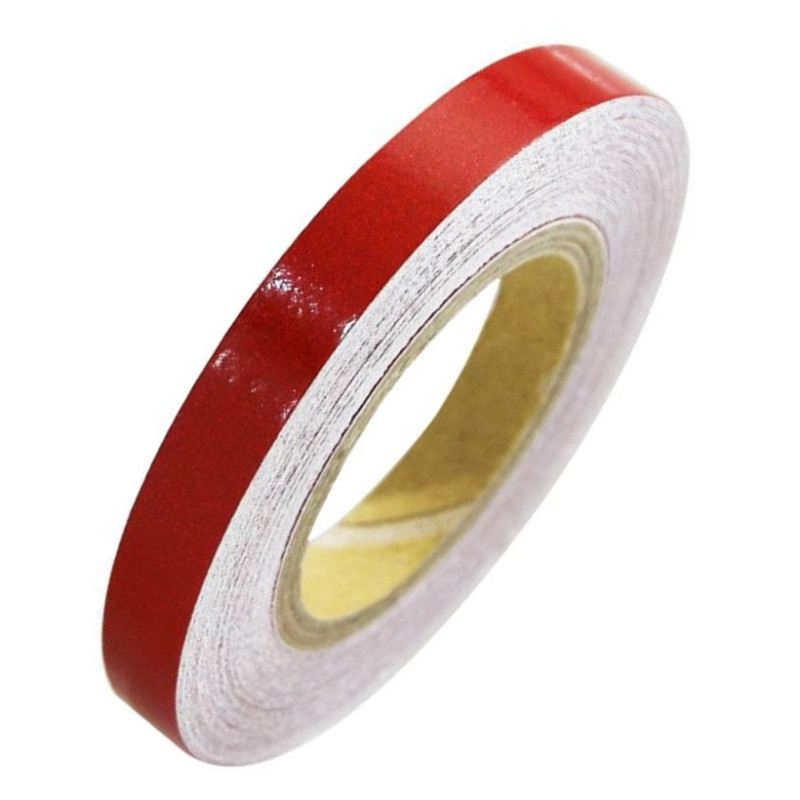 Liseret Autocollant pour Jante 7 mm Rouge avec Applicateur - Replay
