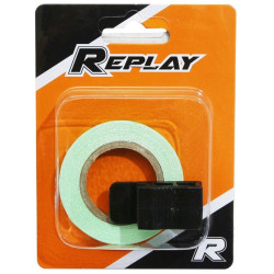 Liseret Autocollant pour Jante 7 mm Vert avec Applicateur - Replay