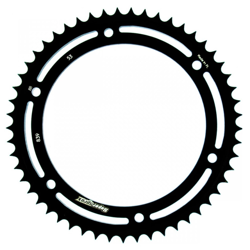 Couronne Acier Supersprox 53 Dents Pas 428 pour Yamaha TDR 125 / WR 125