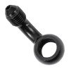 Raccord Banjo Noir pour Durite de Frein M10x1.25 mm Coudé 45°