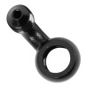Raccord Banjo Noir pour Durite de Frein M10x1.25 mm Coudé 90°