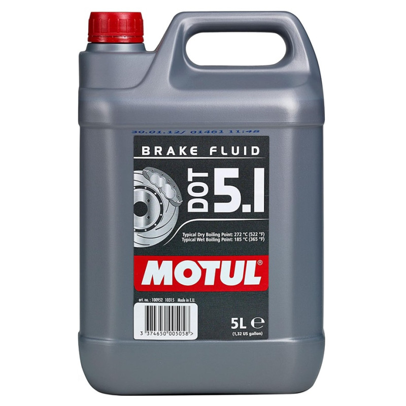 Liquide de Frein Motul DOT 5.1 Brake Fluid - Bidon de 5 Litres