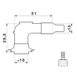 Capuchon Antiparasite NGK LB05FG