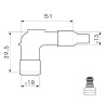 Capuchon Antiparasite NGK LB10E