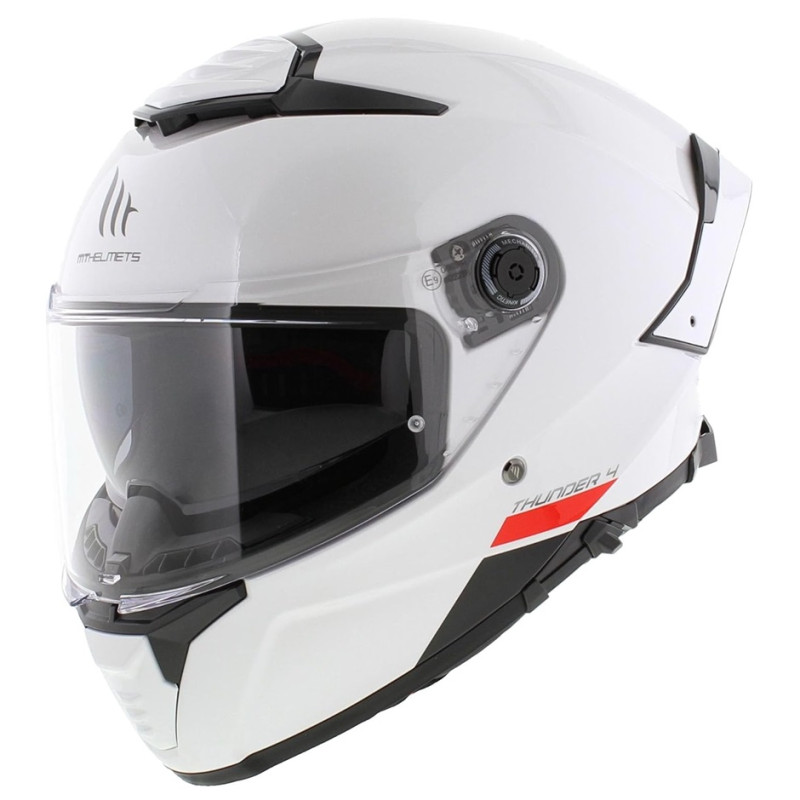 Casque Intégral MT Helmets Thunder 4 SV Blanc Brillant