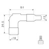 Capuchon Antiparasite NGK LB10F