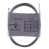 Câble pour Commande de Gaz ou Starter Velox 3x3 mm - Longueur 2.50 Mètres