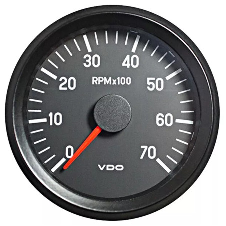 Compte Tours VDO 7000 Trs/min - Diamètre 80 mm
